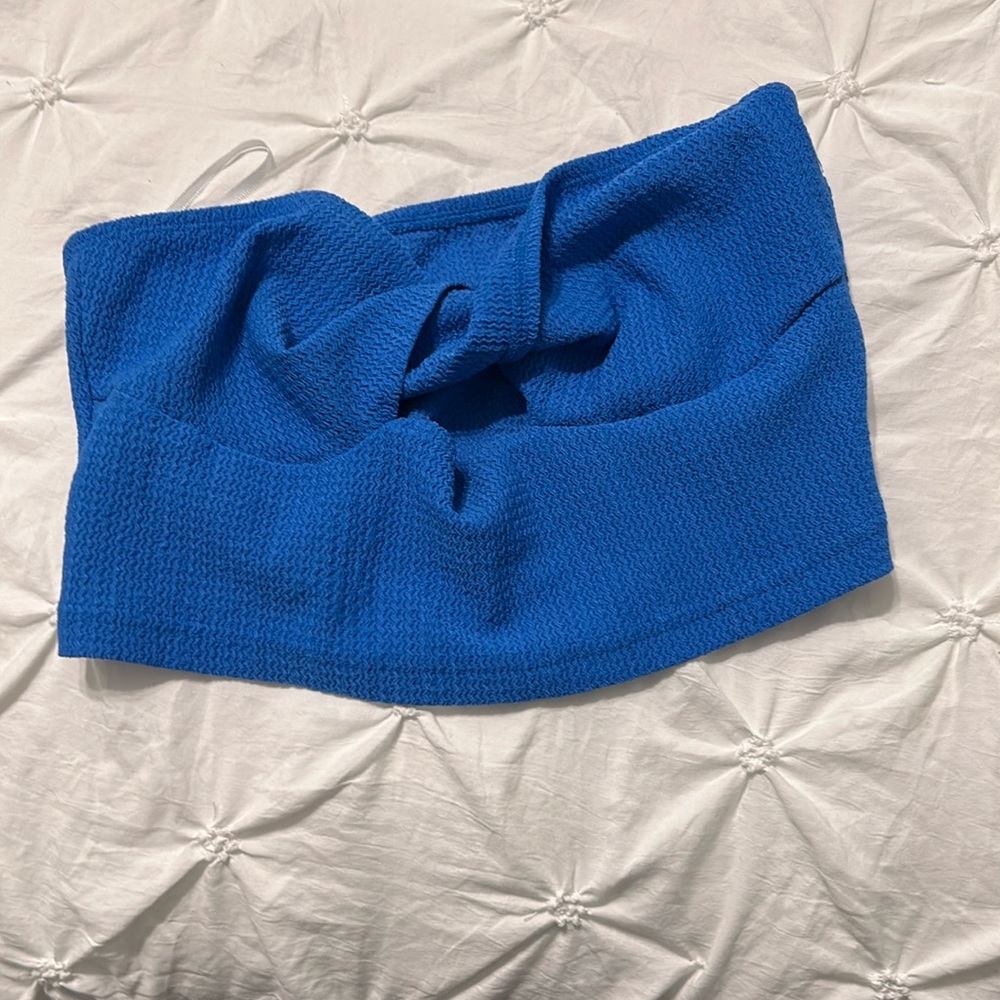 Blue Cross , Crop top , SHEIN